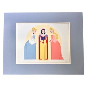 The Three Graces by Stephen Cargile Disney Princess Art Print Collectible Rare‎